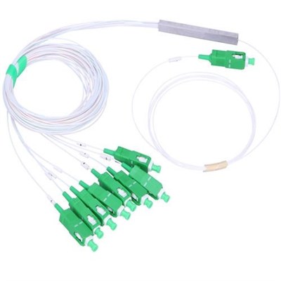 PLC SPLITTER WITH CONNECTOR 1X8