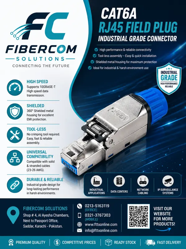 CAT6A Tool Less Connector