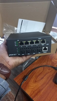 4 Port Epon mini OLT without 9db power sfp