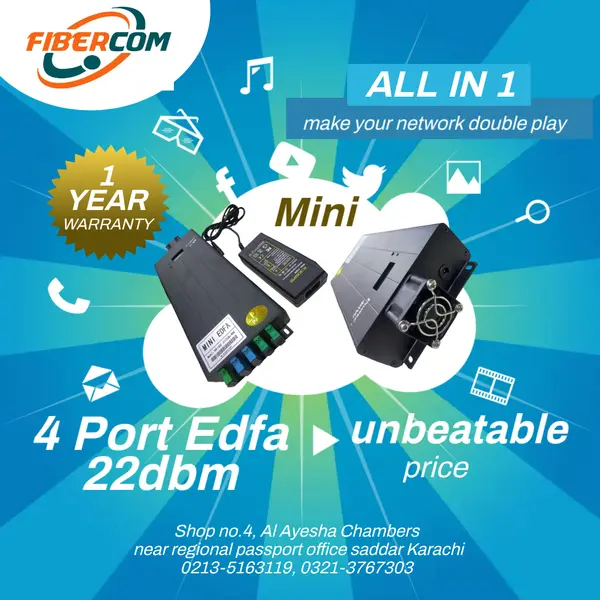4 Port EDFA Mini