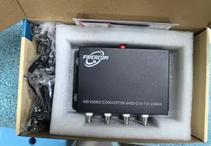 4 Port Video to Fiber Converter 1080P