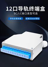 FiberCom industrial unloaded DinRail odf