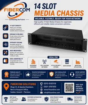 Chassis Rack 14 Slot for Media Converter
