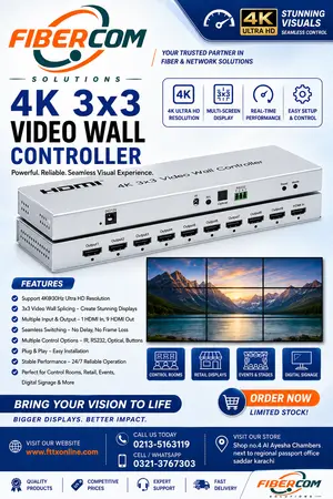 HDMI 3x3 4K Video Wall Controller