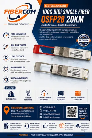 100G QSFP Single Fiber bidi 20km
