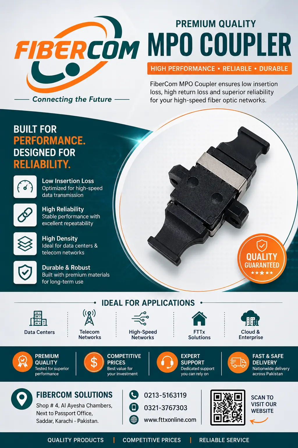 MPO Coupler