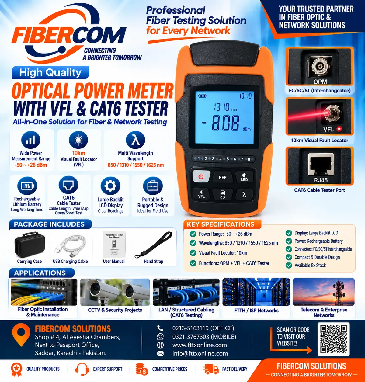 Optical Power Meter PM01