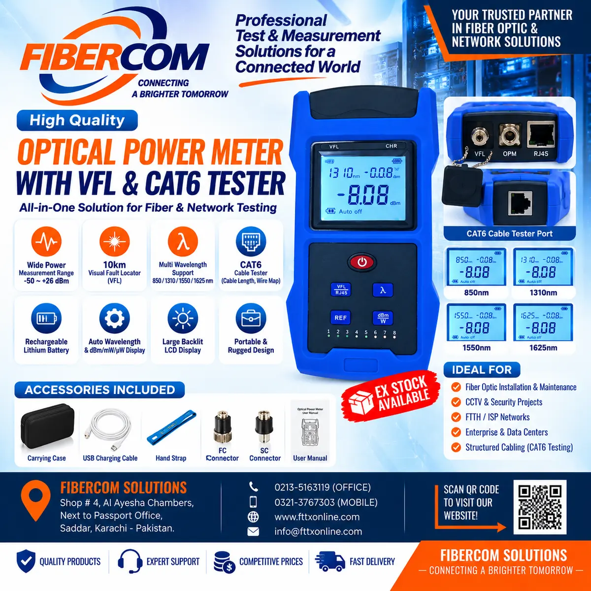 Optical Power Meter PM02