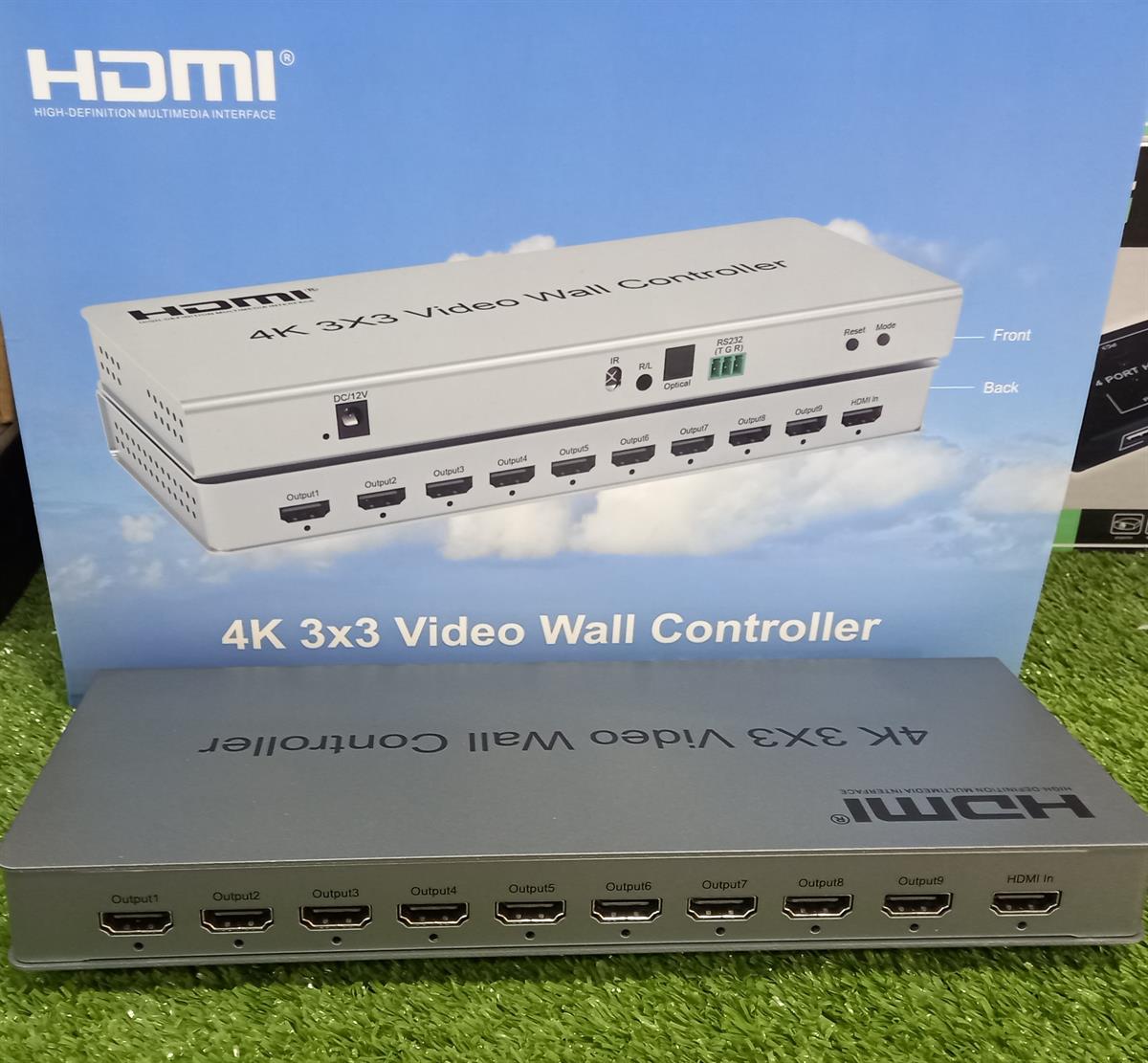 HDMI 3x3 4K Video Wall Controller