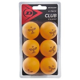 Dunlop Club Champ 40+ mm Table Tennis Balls Orange