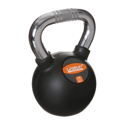 LIVEUP RUBBER KETTLEBELL LS2044 (12KG)