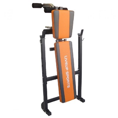 LiveUp Adjustable Folding Weight BenchLS1102