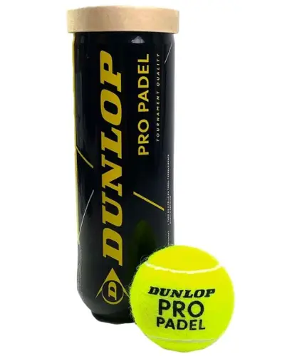 DUNLOP Pro Padel Balls 3PCS 