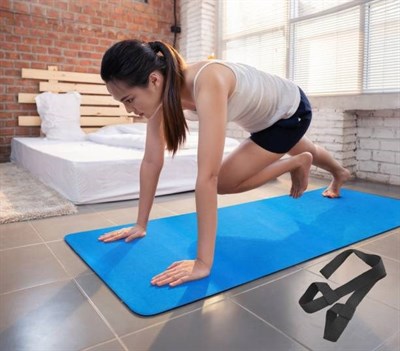 TPE Eco friendly Yoga matt 6mm| 36" width | 80" long