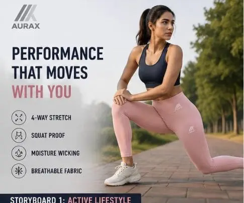 AuraX Leggings for Women Seamless High Waisted Full Length Workout Athletic Tights Compression Yoga Pants