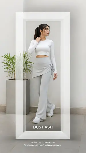 AuraX Yoga Skirt Trouser Workout Pant