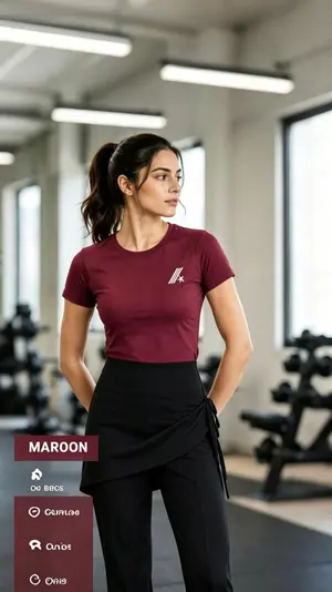 Aura X Women's Yoga Top Crew Neck Quick Dry Lightweight Breathable Solid Color Tee Tshirt Top For Running Fitness Yoga Loose Fit Activewear