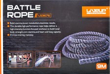 BATTLE ROPE 9M LIVEUP LS-3676