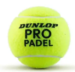 DUNLOP Pro Padel Balls 3PCS 