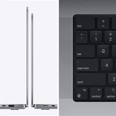 Apple MacBook Pro  MK1E3- Apple M1 Pro 10-Core Chip, 16GB Ram, 512GB SSD, Silver, 16.2" Liquid Retina XDR Screen, Mac OS.