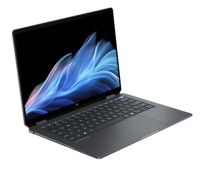 HP Omni Book Ultra Flip Laptop 14-fh0013nia Intel® Core™ Ultra 7 256V, 16GB Ram LPDDR5, 1TB SSD NVMe, Intel® Arc™ Graphics, 14" 3K (2880 x 1800) OLED touch Screen, Finger Reader, Backlit KB, Windows 11, Atmospheric Blue.
