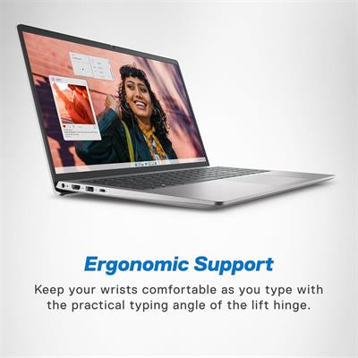 Dell Inspiron 15 3530 Intel Core i5-1334U 13th Generation, 8GB Ram DDR4, 512GB SSD NVMe, Intel UHD Graphics, 15.6" FHD (1920x1080) 120Hz, Free DOS, Platinum Silver.