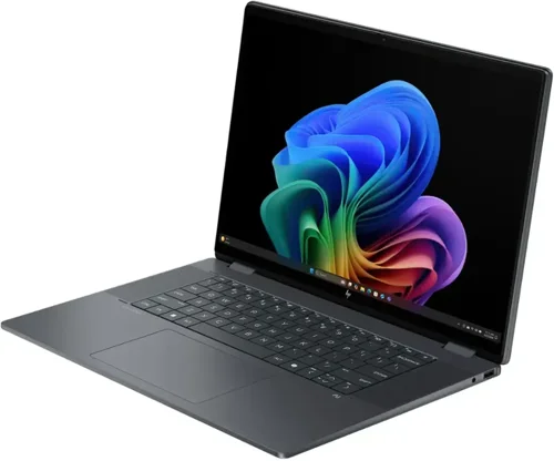 HP OmniBook X Flip 16-as0043dx Intel® Core™ Ultra 9 288V, 32GB Ram LPDDR5, 2TB SSD NVme, Intel® Arc™ 140V GPU, 16" 3K (2880 x 1800), OLED Touch 120Hz, Backlit KB, Windows 11, Eclipse Gray.