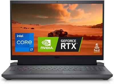 Dell G15 5530 Gaming Laptop Intel Core i7-13650HX 13th Generation, 16GB Ram DDR5, 1TB SSD NVMe, NVIDIA GeForce RTX 4060 8GB GDDR6 Graphics, 15.6" FHD (1920x1080) IPS 165Hz, Backlit KB, Windows 11, Drak Shadow Grey.