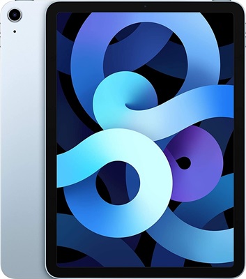 Apple 10.9" iPad Air 4th Gen, 64GB, Wi-Fi Only, Sky Blue MYFQ2