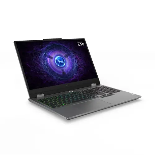 Lenovo LOQ 15IRX9 Intel® Core i7-13650HX 13th Generation, 24GB Ram DDR5, 512GB SSD NVMe, NVIDIA® GeForce RTX™ 4050 6GB GDDR6 Graphics, 15.6" FHD (1920x1080) IPS, Backlit KB, Free DOS Luna Grey.