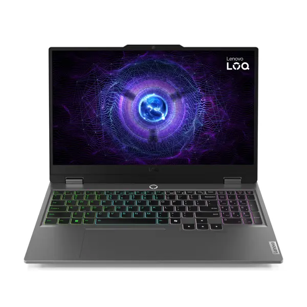 Lenovo LOQ 15IRX9 Intel® Core i5-13450HX 13th Generation, 24GB Ram DDR5, 512GB SSD NVMe, NVIDIA® GeForce RTX™ 4050 6GB GDDR6 Graphics, 15.6" FHD (1920x1080) IPS, Backlit KB, Free DOS, Luna Grey.