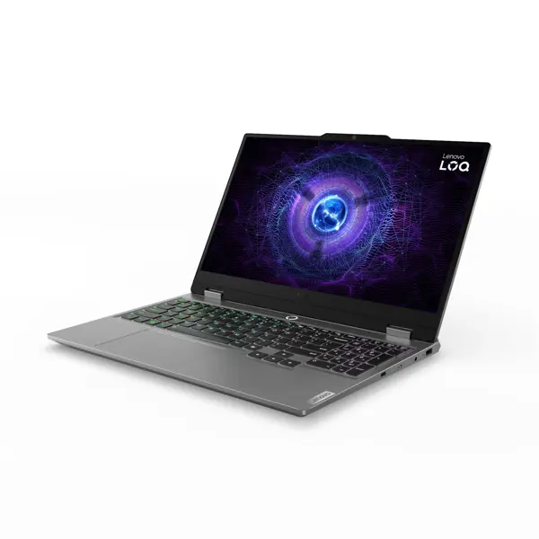 Lenovo LOQ 15IRX9 Intel® Core i5-13450HX 13th Generation, 24GB Ram DDR5, 512GB SSD NVMe, NVIDIA® GeForce RTX™ 4050 6GB GDDR6 Graphics, 15.6" FHD (1920x1080) IPS, Backlit KB, Free DOS, Luna Grey.