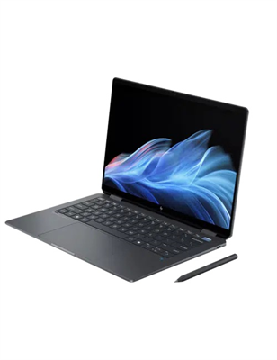 HP Omni Book Ultra Flip 2-in-1 14-FH0013DX Intel® Core™ Ultra 7 256V, 16GB Ram DDR5, 1TB SSD NVMe, Intel® Arc™ Graphics, 14" 3K (2880 x 1800) Touch Screen, Backlit KB, Finger Reader, Windows 11, Eclipse Gray.