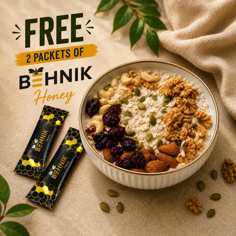 Buy Oats With Nuts & Berries Online in Pakistan | Healthy Breakfast Mix