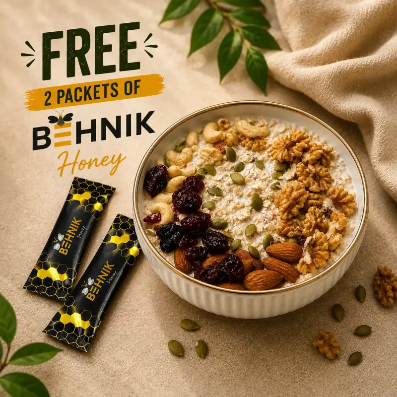 Buy Oats With Nuts & Berries Online in Pakistan | Healthy Breakfast Mix | Quetta Dry Fruits & Nuts