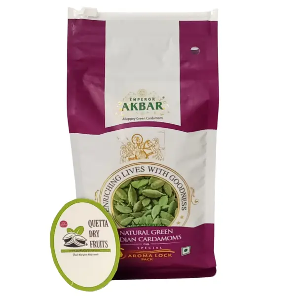 Akbar Elaichi (Cardamom) 1Kg – Premium Whole Green Cardamom | Quetta Dry Fruits