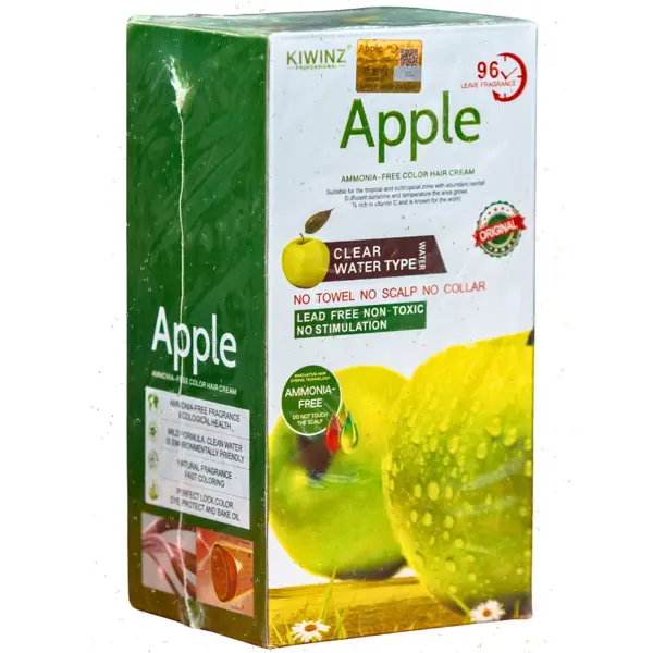 Apple Hair Colour In Pakistan | Apple Hair Colour 72 & 96 Dark Brown / Natural Dark Amonia Free