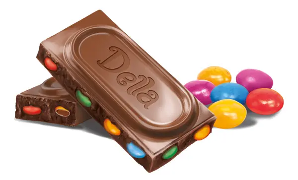 Toren Della Milk Compound Chocolate with Cocoa Dragees 52g