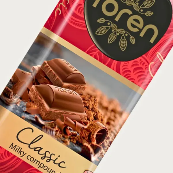 Toren Classic Milky Compound Chocolate 55g – Turkey