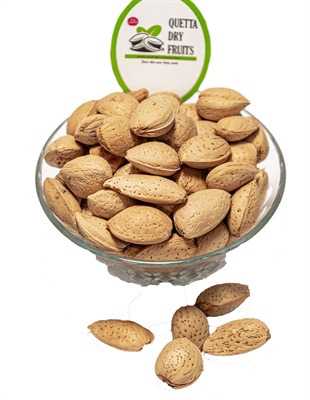 Desi Almonds With Shell | Desi Badam Giri Gurbandi (1kg Pack) Gurbandi Almonds |Gurbundi Kata badam. 