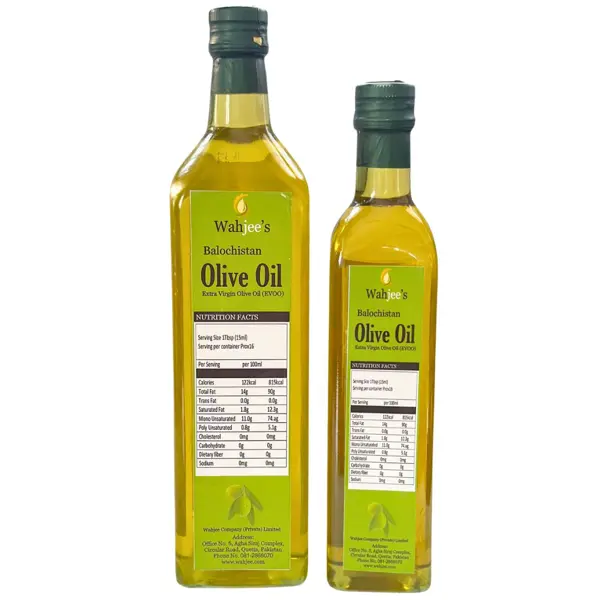 Extra Virgin Olive Oil in Pakistan – 100% Cold Pressed & Pure | For Cooking, Hair & Skin | Buy Online Wahjee Brand 