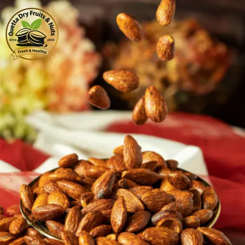 Roasted Badaam Giri (Roasted Almonds) | Roasted Almonds بادام گری روسٹڈ (Roasted Badam Giri)
