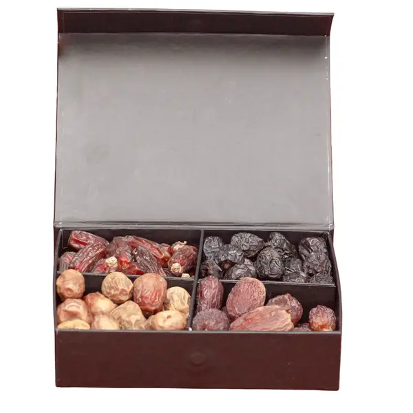 Special Ramzan Blessings Gift Box- Ramadan Kareem Royal Dates Gift Box – Ajwa, Medjool, Mabroom & Sukkari Dates 1kg Box