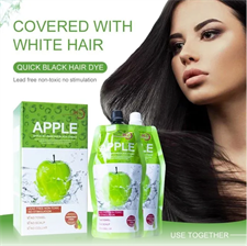 Original Apple Hair Colour 96 Dark Brown & Natural Black in Pakistan | Ammonia-Free Hair Dye | Quetta Dry Fruits & Nuts