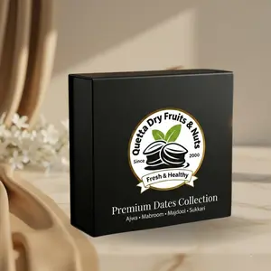 Ramadan Kareem Royal Dates Gift Box 1kg – Ajwa, Medjool, Mabroom & Sukkari Dates