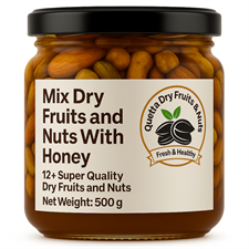 Premium Mix Dry Fruits & Nuts with Pure Honey (Shahad)