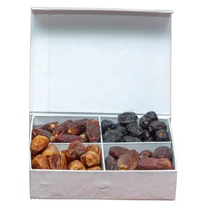 Ramadan Kareem Royal Dates Gift Box 1kg – Ajwa, Medjool, Mabroom & Sukkari Dates