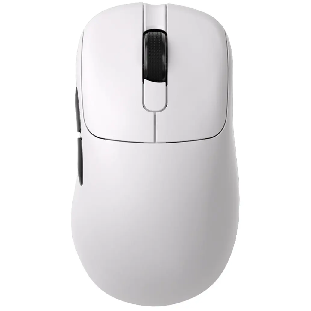 Ajazz AJ179 Esports Gaming Mouse, PAW3395 26000 DPI, 58g Ultra-Lightweight, Dual-Mode 2.4G/Wired, Right-Handed Ergonomic, Programmable Buttons, On-Board Memory, White