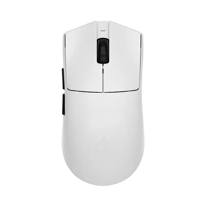 ATK Blazing Sky X1 V2 Ultimate 2.0+ Wireless Gaming Mouse, PAW3955 Master Sensor, 55g Lightweight, 8K Polling, 800 Hr Battery Life, All-New Nano Coating, Dual-Mode 2.4G/Wired - White