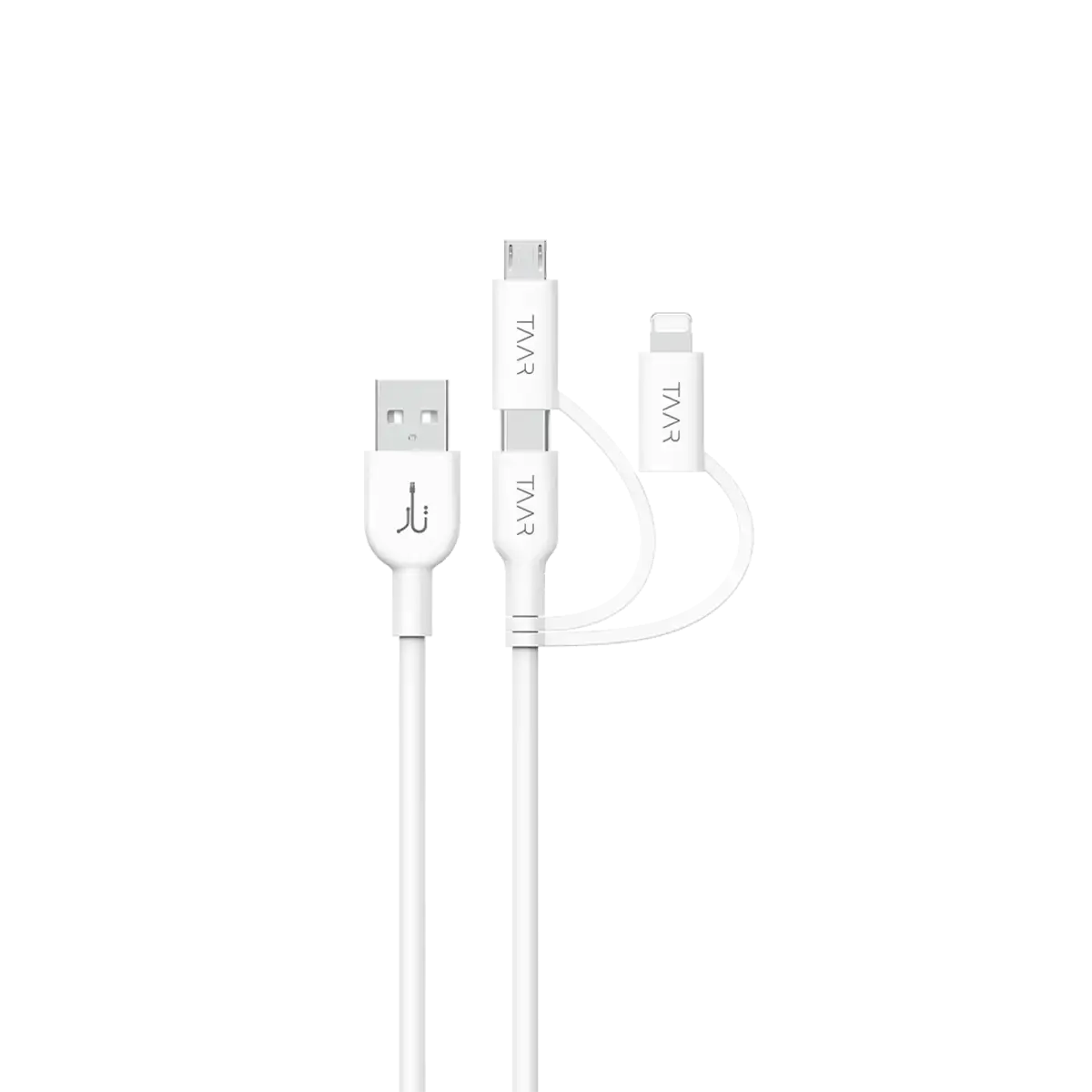 Taar Fusion Cord 3-in-1 Cable - 1 Meter